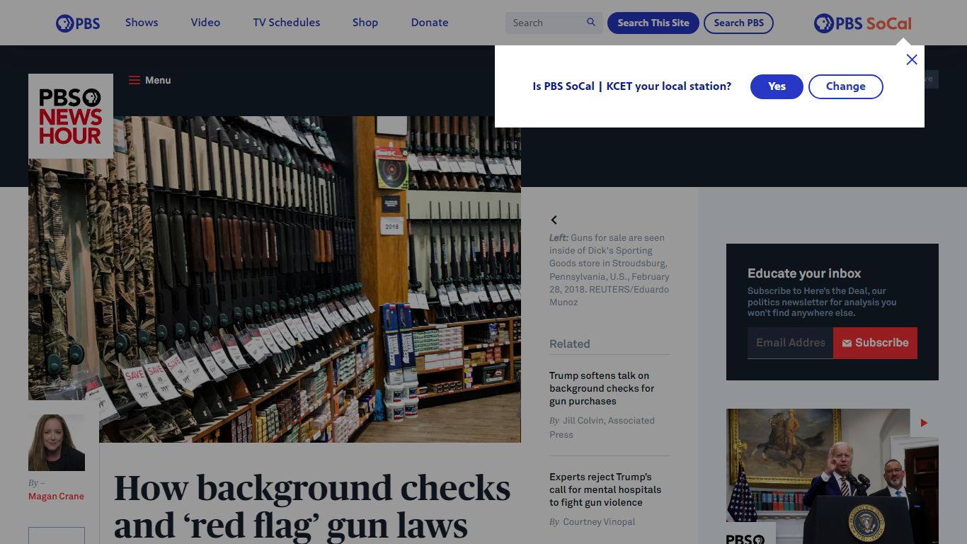 How background checks and ‘red flag’ gun laws work